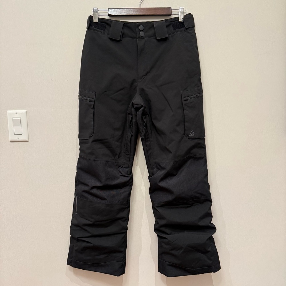Youth Ripzone Snow Pants, Black Size Large